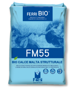 M55 Biocalce malta da rinforzo strutturale Ferrimix