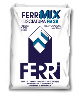 FB28 rasatura liscia base gesso Ferrimix