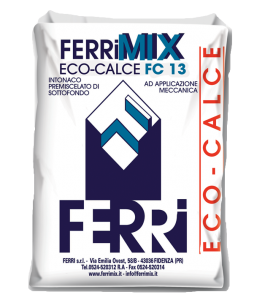 FC13 intonaco eco-calce Ferrimix