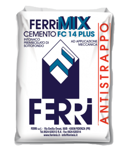 FC14PLUS intonaco antistrappo cementizio Ferrimix