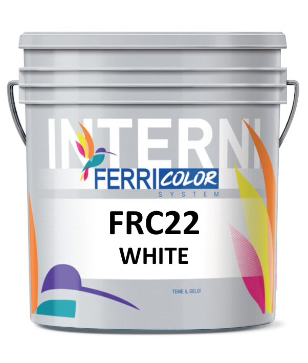 FRC22 WHITE pittura coprente traspirante Ferri